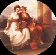 Angelica Kauffmann Allegory of Poetry and Painting china oil painting reproduction